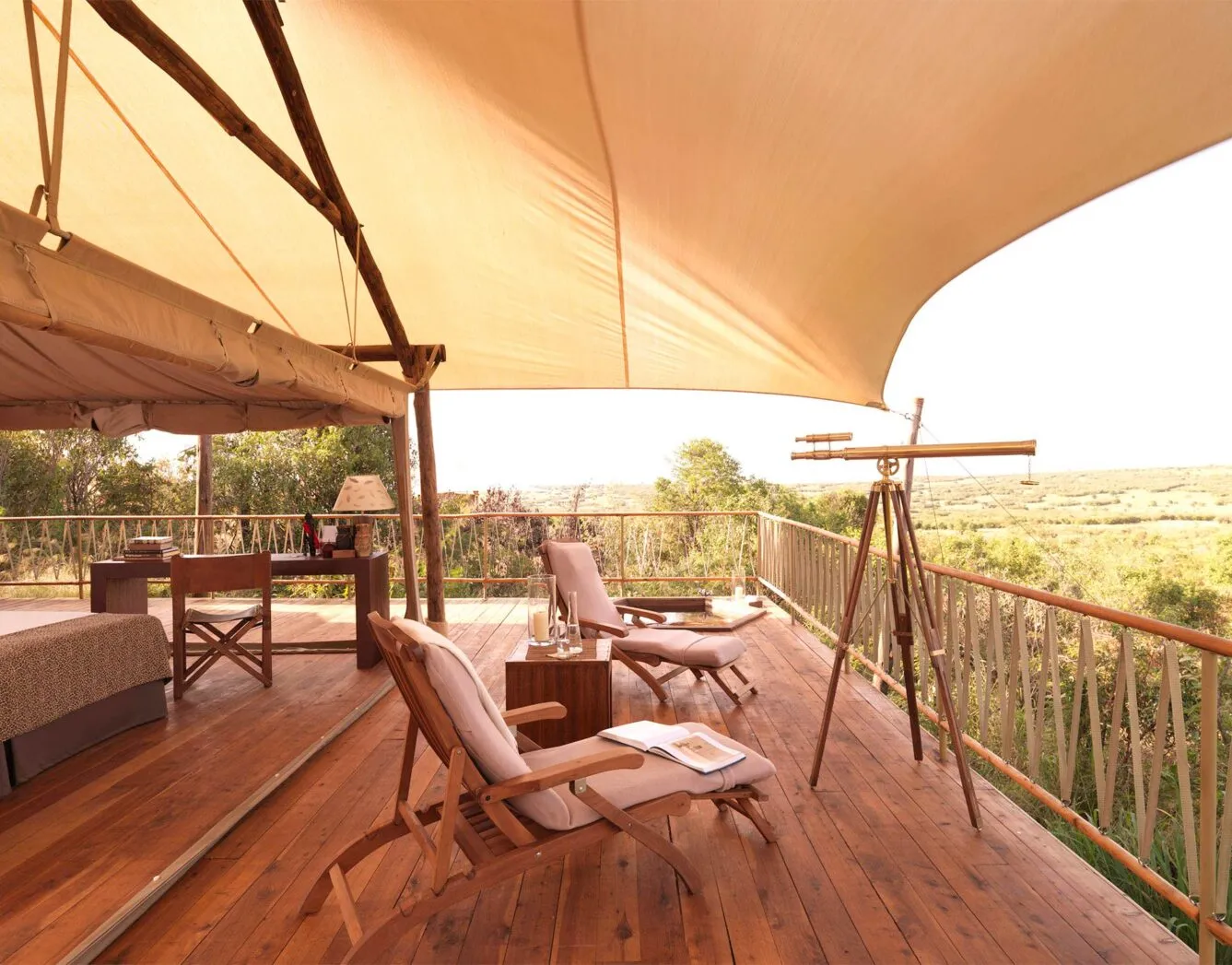 Mara Bushtops Luxury Camp