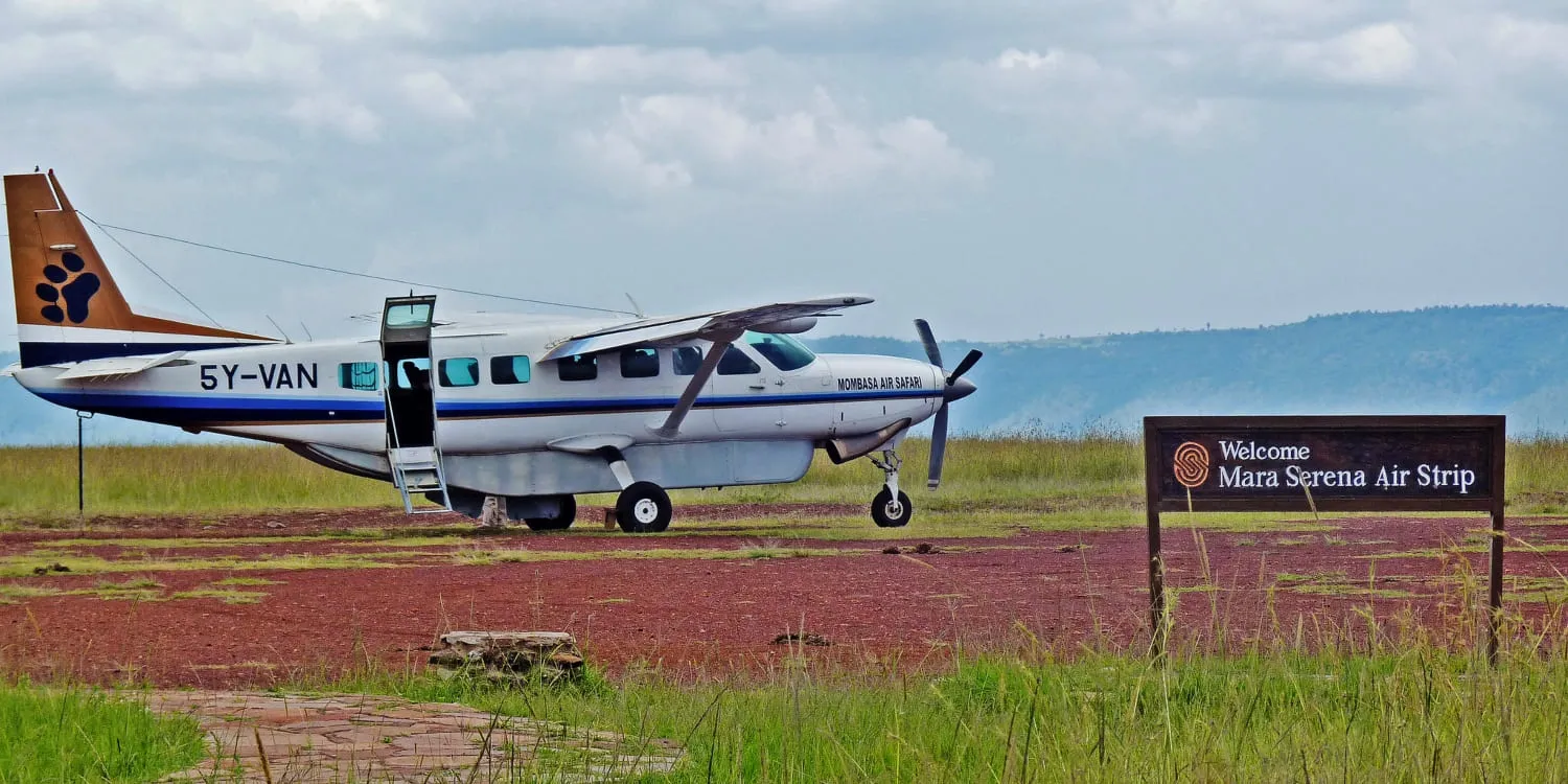 mara serena airstrip in masai mara