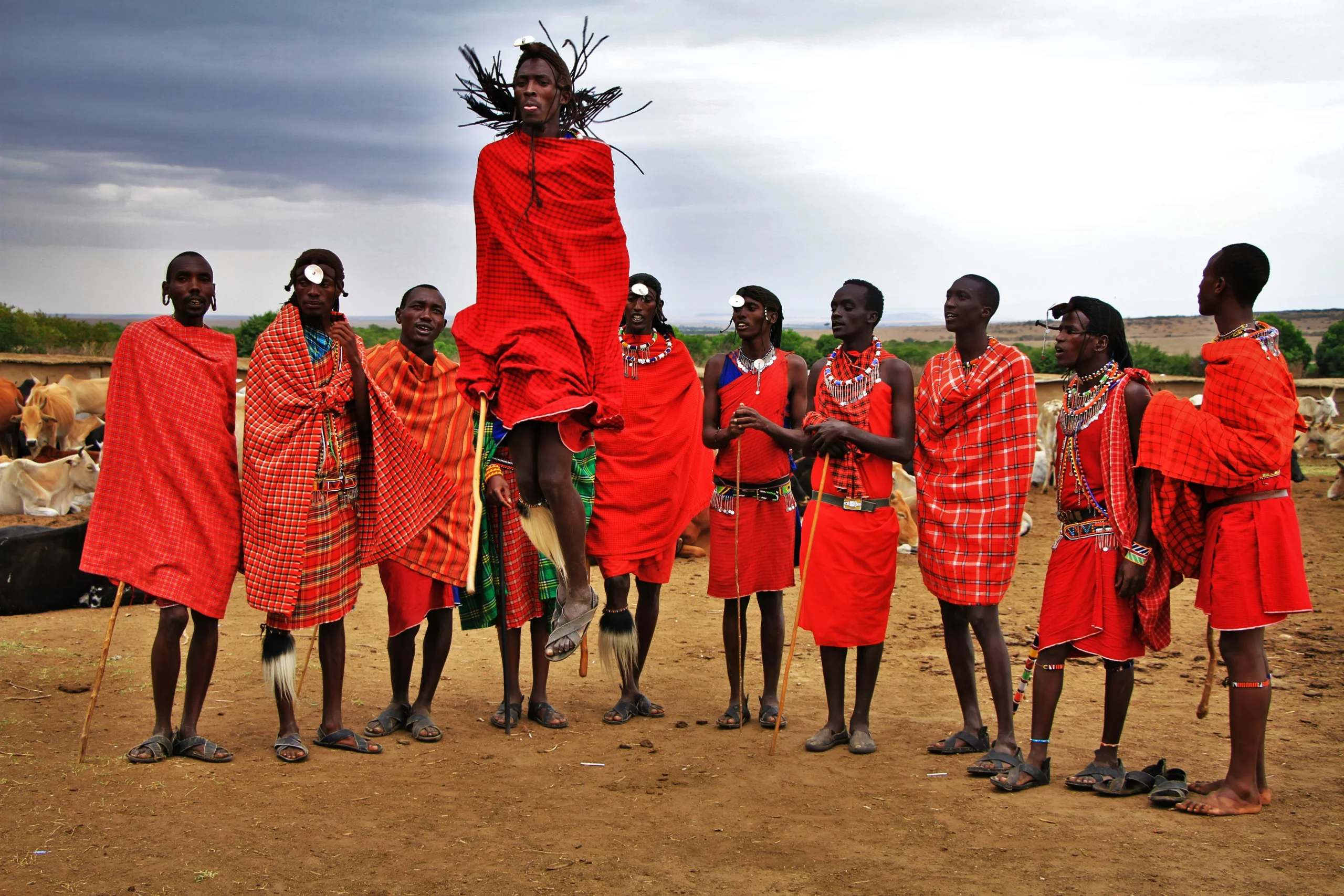 Masai's Traditional Attire