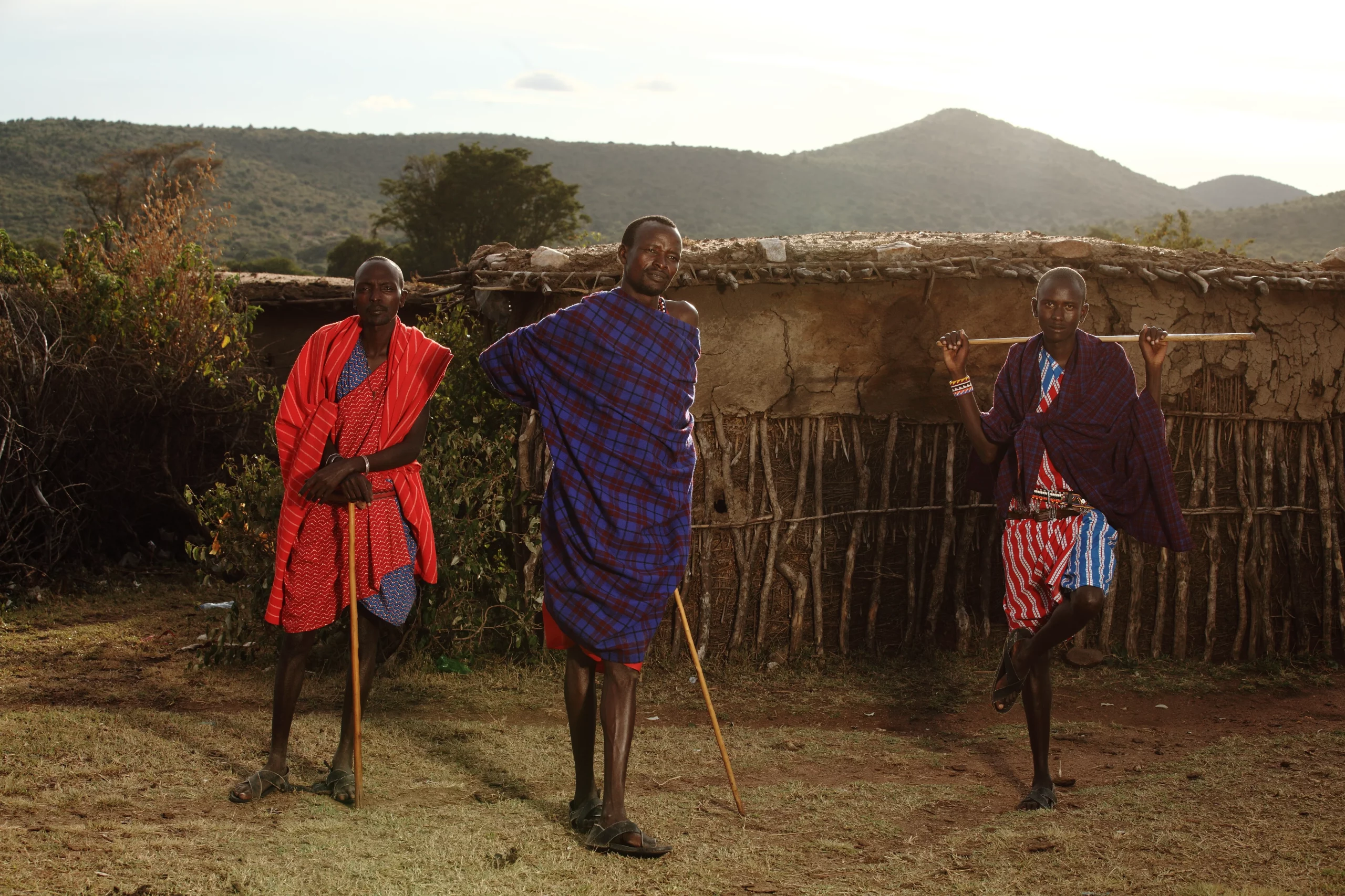 Masai Huts