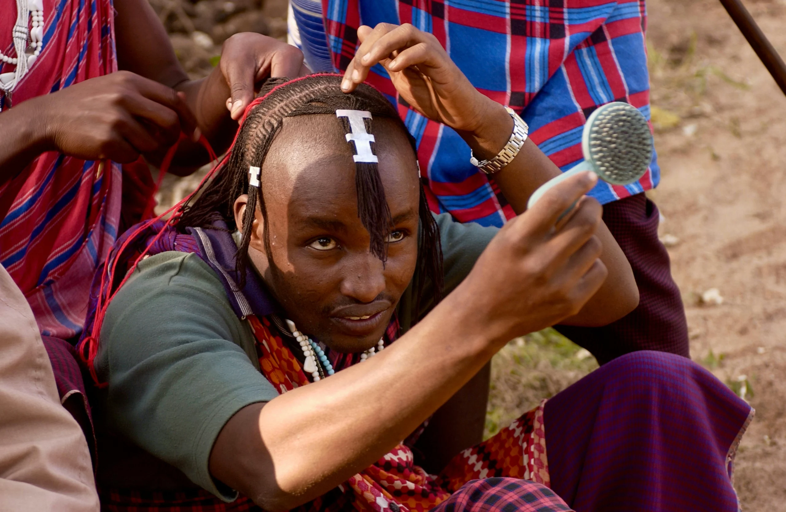 Maasai tribe hair style