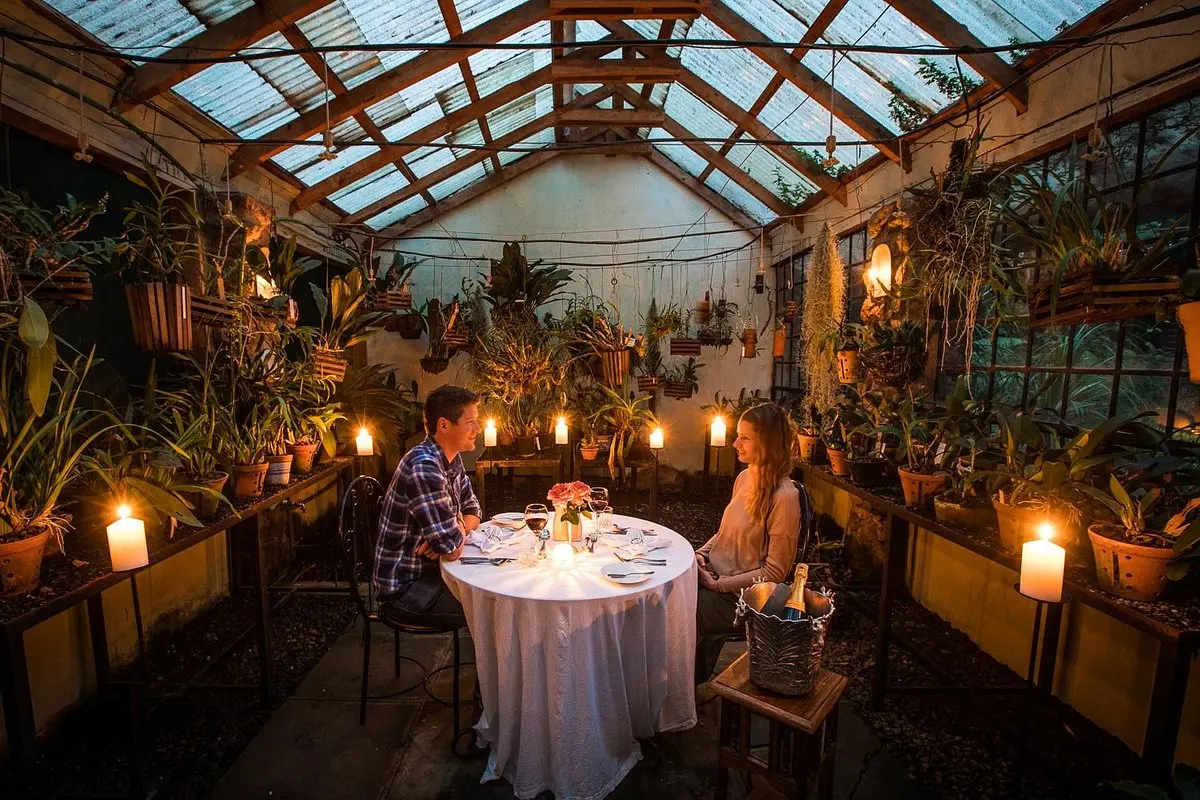 Romantic, Candle-lit dinner at the Giraffe Manor Nairobi