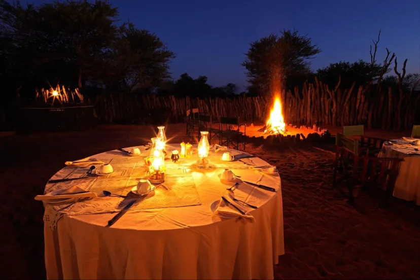 Romantic Dinner During Honeymoon