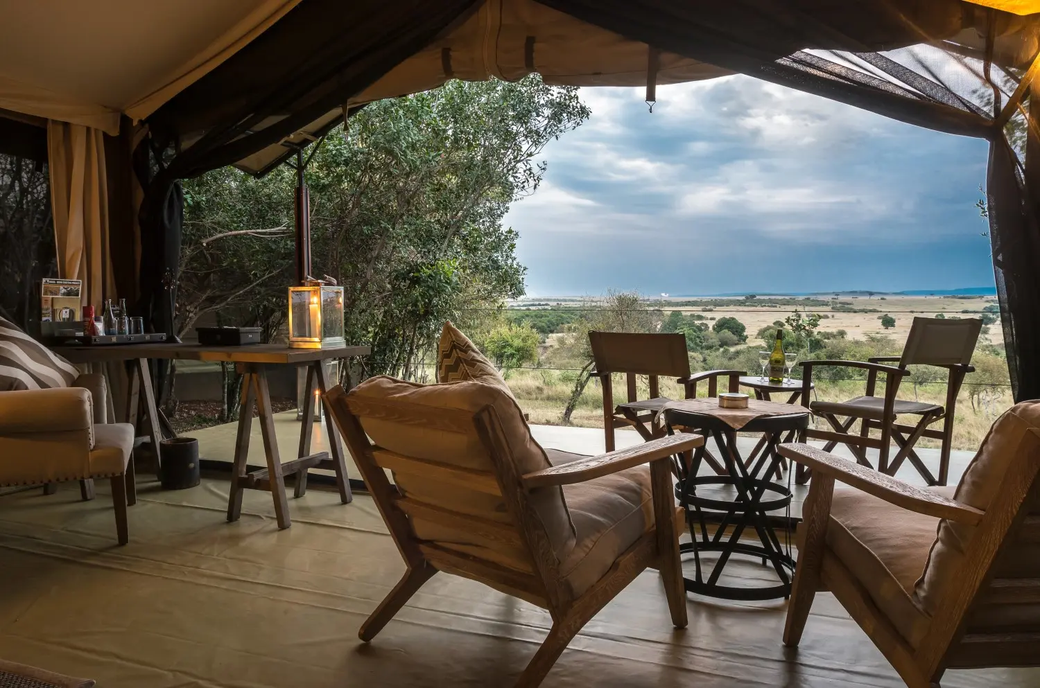 Staying at the Mara on your luxury safari in Kenya - The Entim Mara