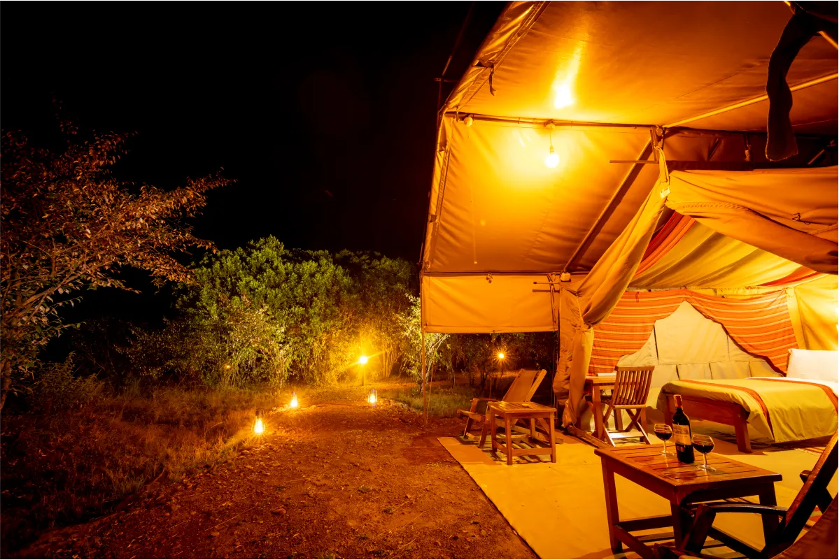 Accommodation options on your 4-day safari Kenya - Matira Bush Camp