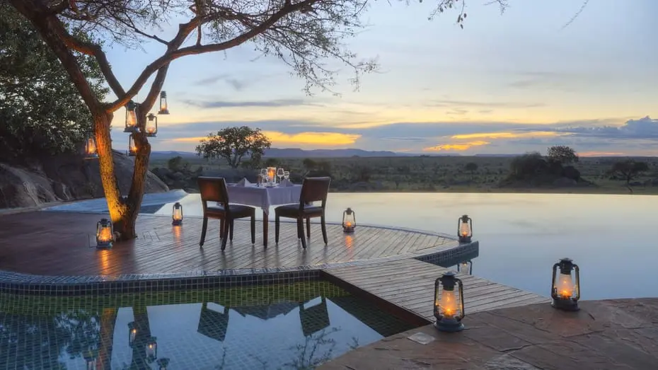 African safari honeymoon packages - Staying at Four Seasons Lodge, Serengeti