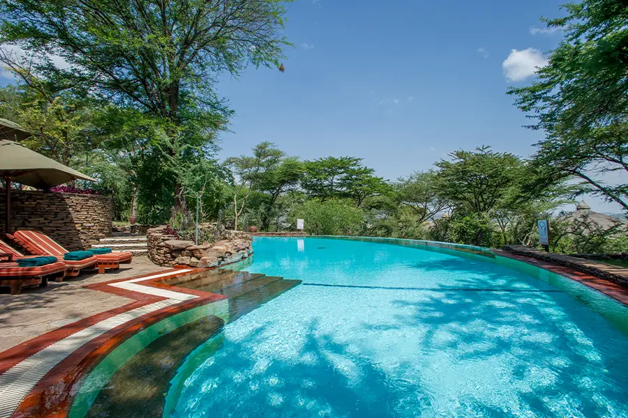 Family-friendly lodges on Tanzania family safaris tour