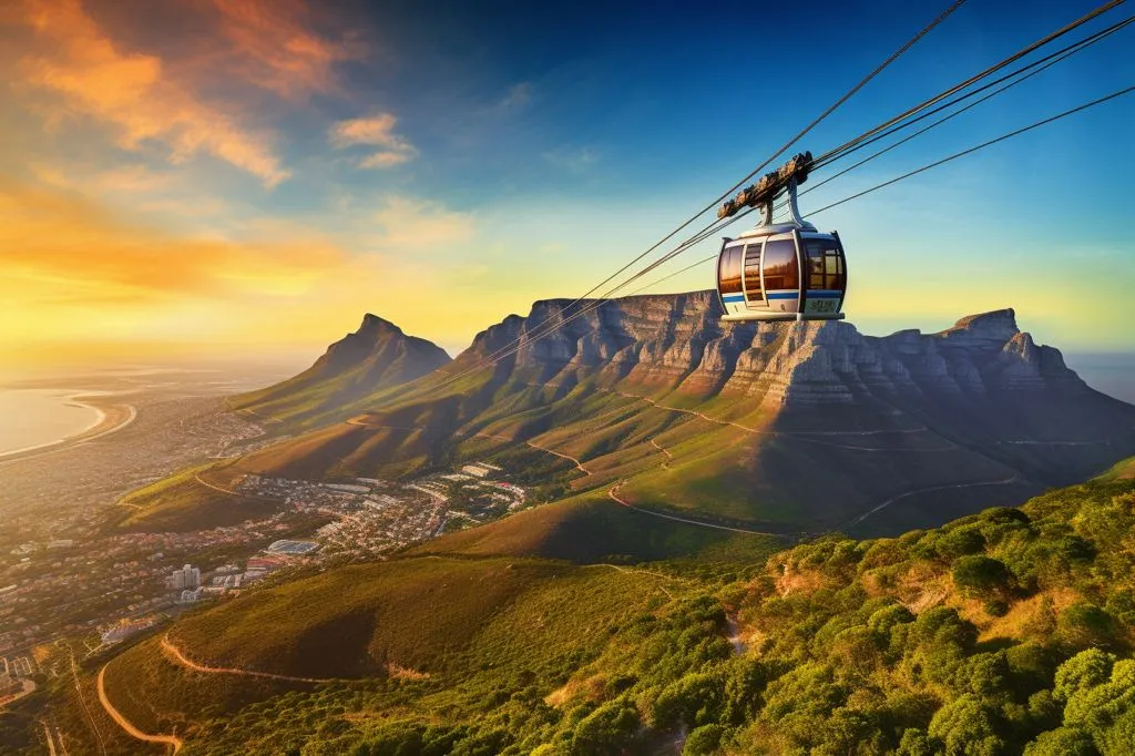 Comparing the price of safari in Kenya with other countries in Africa - Table Mountain Aerial Cableway