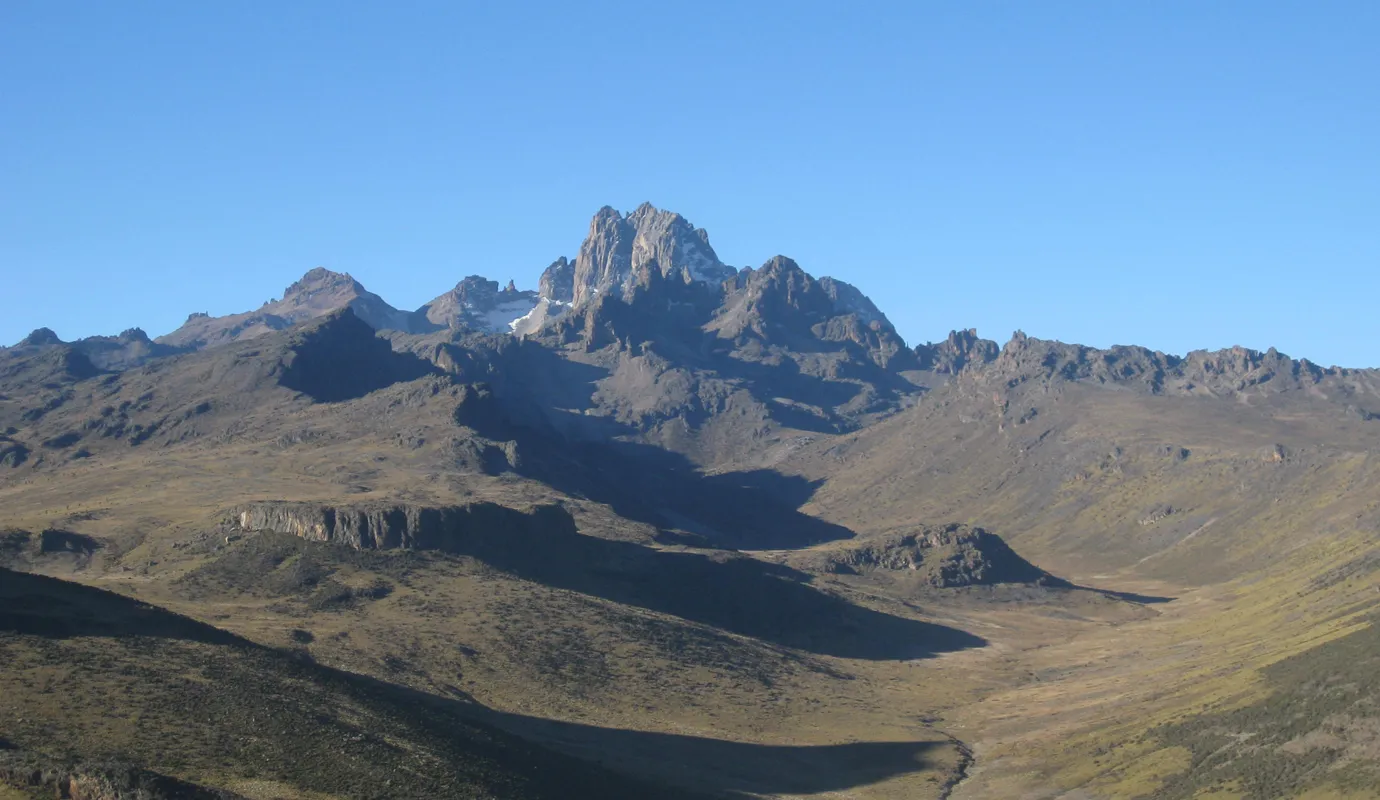 Best Kenya attractions for fitness enthusiasts - views of Mount Kenya