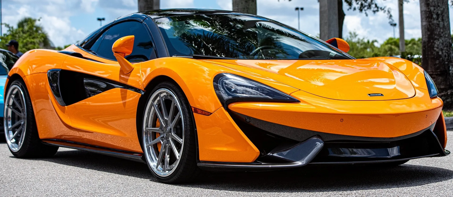 A Variety of Rental Cars Available in Nairobi, Including Luxury Sports Cars like McLarens