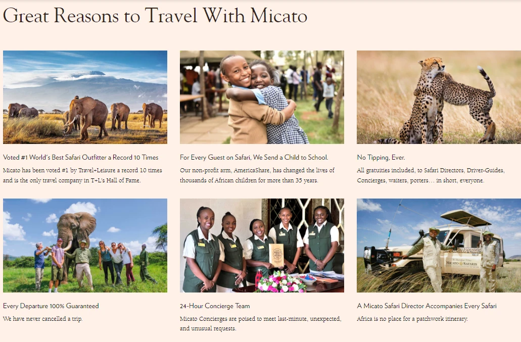 safari operators in Tanzania