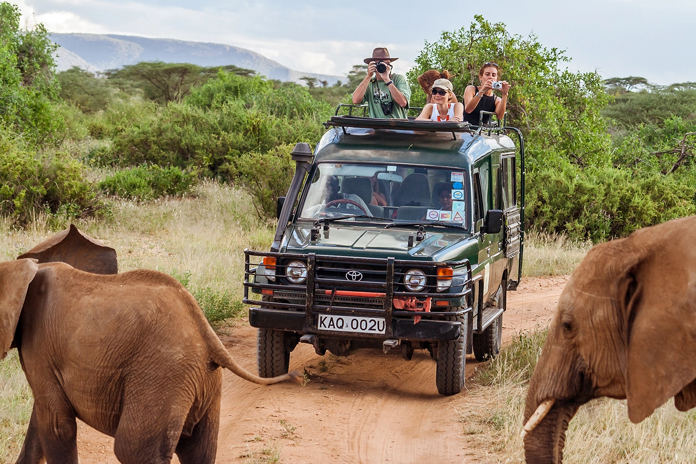 Safaris in Kenya - our vehicle during game drives in Ol Pejeta Conservancy