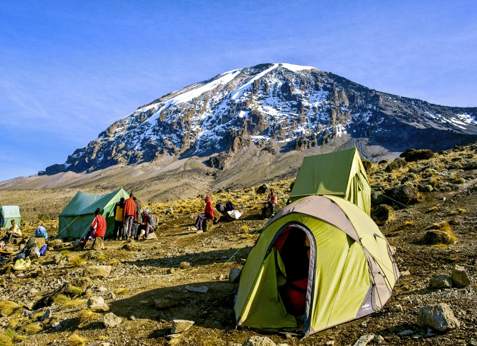 Mountain climbing Kilimanjaro