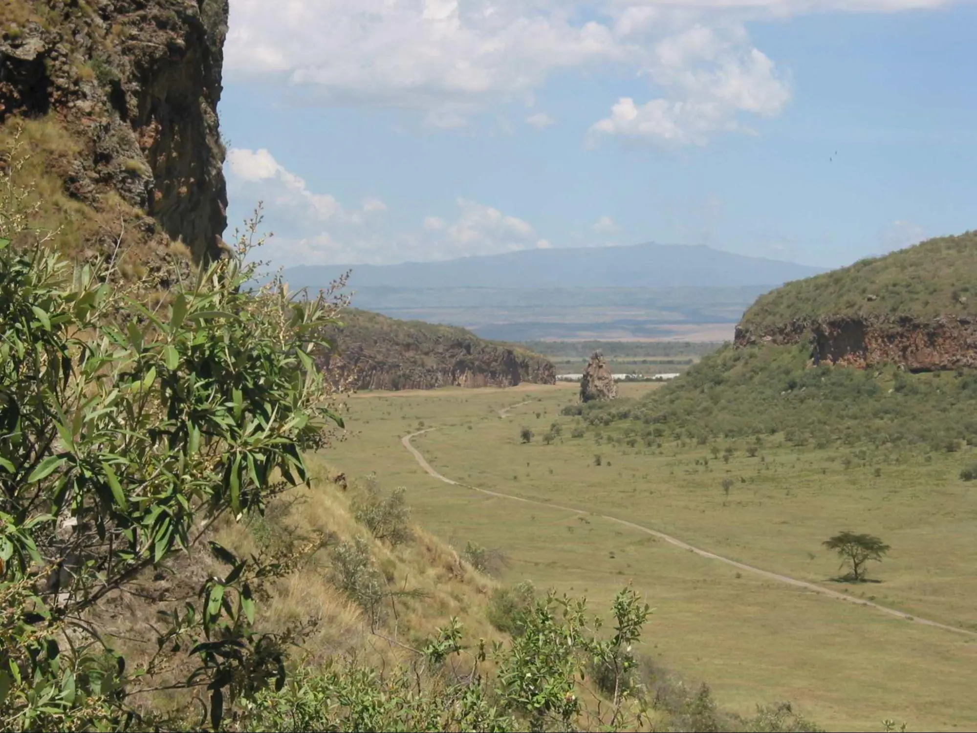 Scenery in Kenya - Hell’s Gate National Park