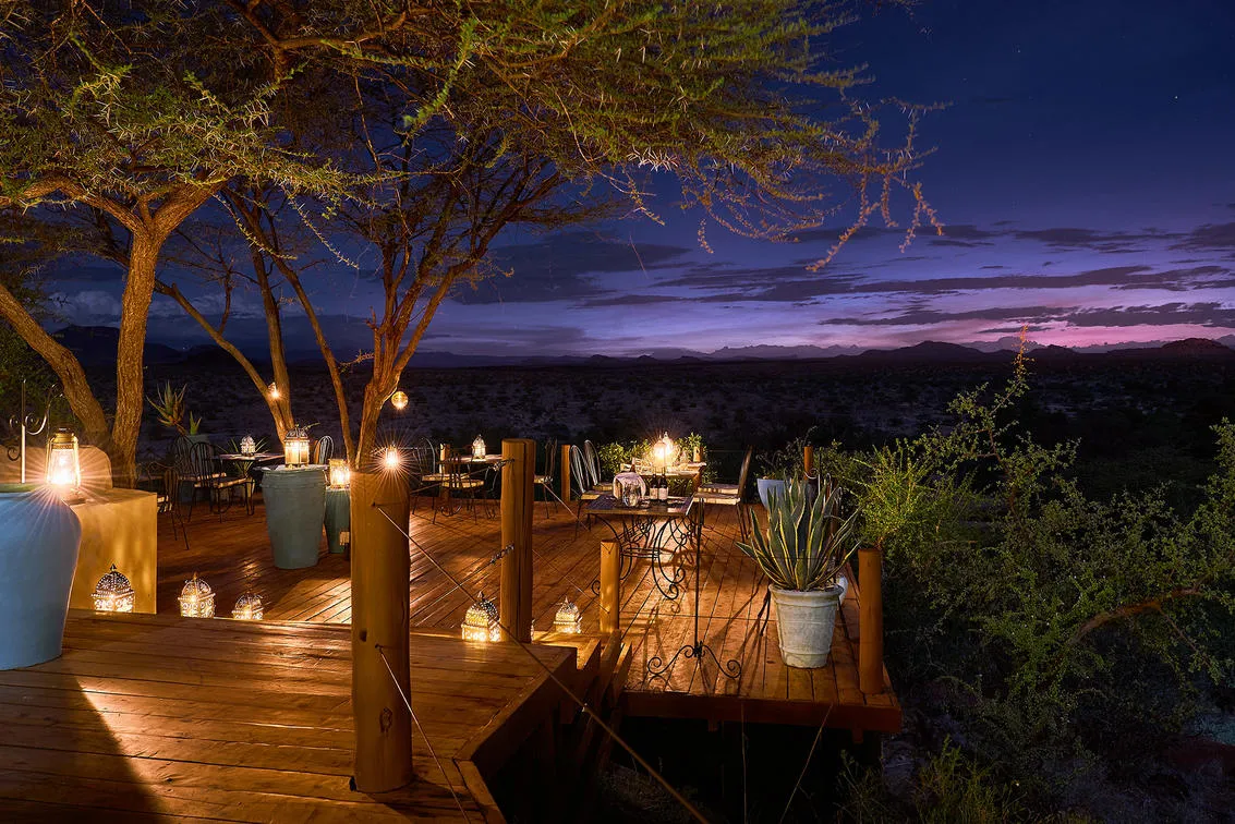 What is the price of safari in Kenya -evenings in the remote Samburu Game Reserve