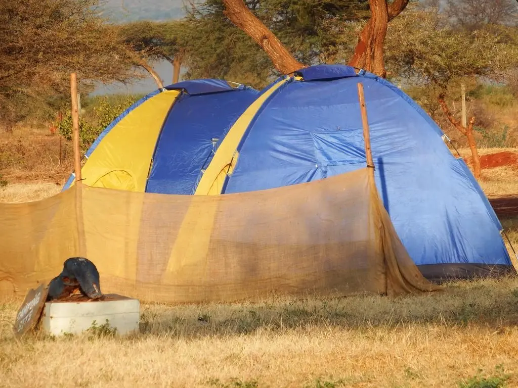 Budget stays at Tsavo Kenya - Tent at Lake Jipe Safari Camp